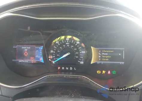 2013 Ford Fusion Hybrid Titanium из США, поврежденный, VIN 3FA6P0RU5DR319160